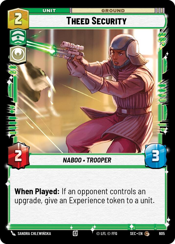 Theed Security (605) (Foil) (605) [Secrets of Power] | Shuffle n Cut Hobbies & Games
