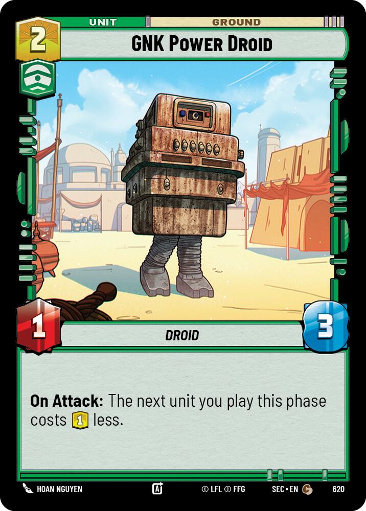 GNK Power Droid (620) (Foil) (620) [Secrets of Power] | Shuffle n Cut Hobbies & Games