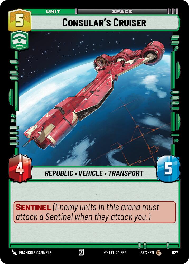 Consular's Cruiser (627) (Foil) (627) [Secrets of Power] | Shuffle n Cut Hobbies & Games