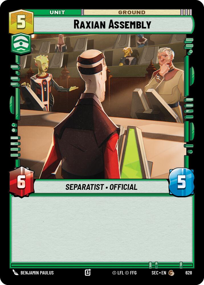 Raxian Assembly (628) (Foil) (628) [Secrets of Power] | Shuffle n Cut Hobbies & Games