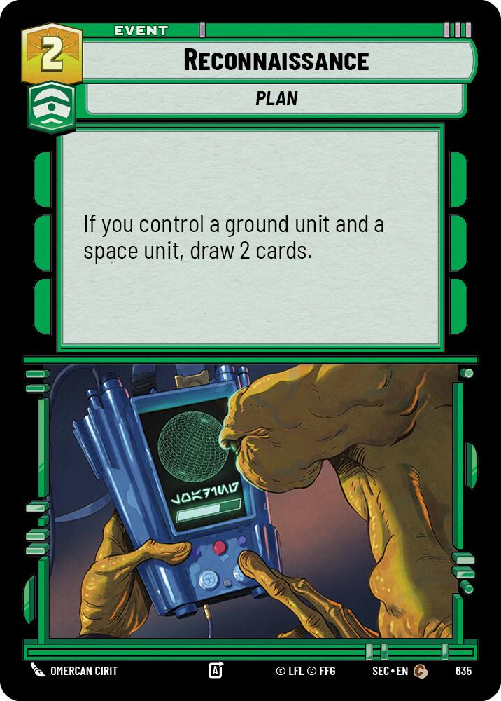Reconnaissance (635) (Foil) (635) [Secrets of Power] | Shuffle n Cut Hobbies & Games