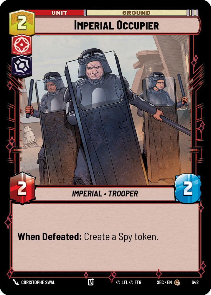 Imperial Occupier (642) (Foil) (642) [Secrets of Power] | Shuffle n Cut Hobbies & Games
