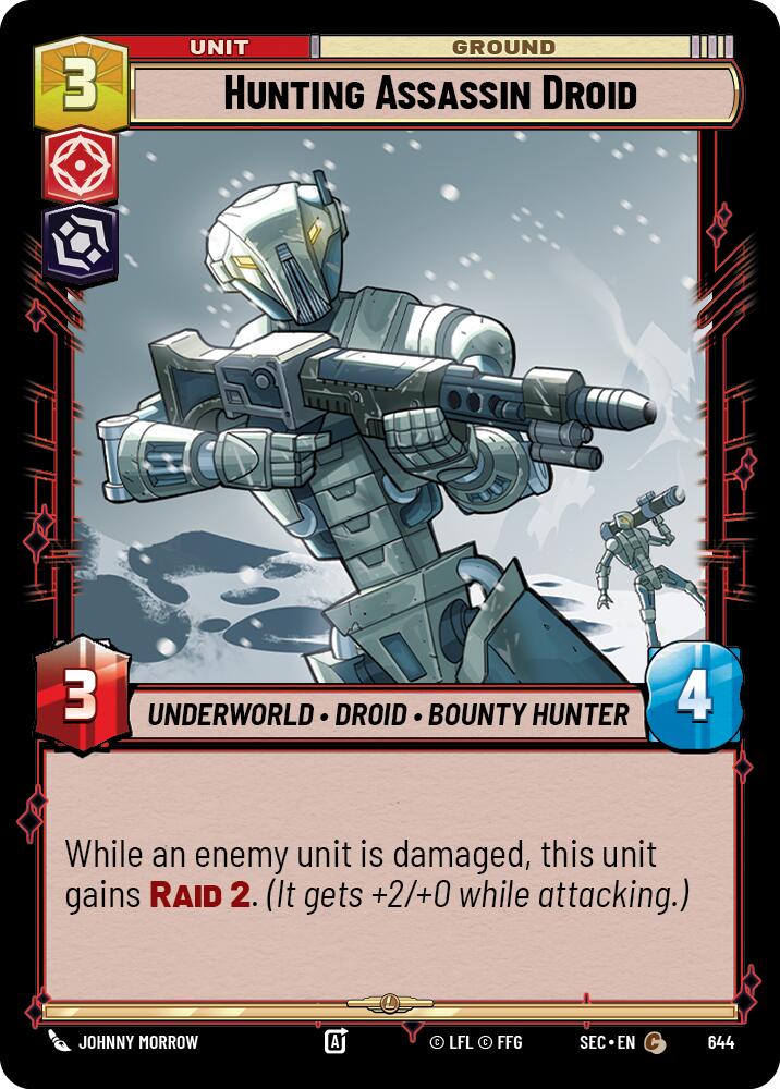 Hunting Assassin Droid (644) (Foil) (644) [Secrets of Power] | Shuffle n Cut Hobbies & Games