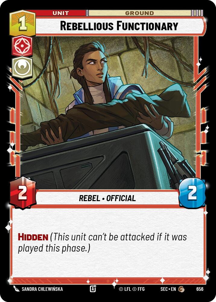 Rebellious Functionary (656) (Foil) (656) [Secrets of Power] | Shuffle n Cut Hobbies & Games