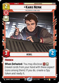 Karis Nemik - Freedom is a Pure Idea (Foil) (658) (658) [Secrets of Power]