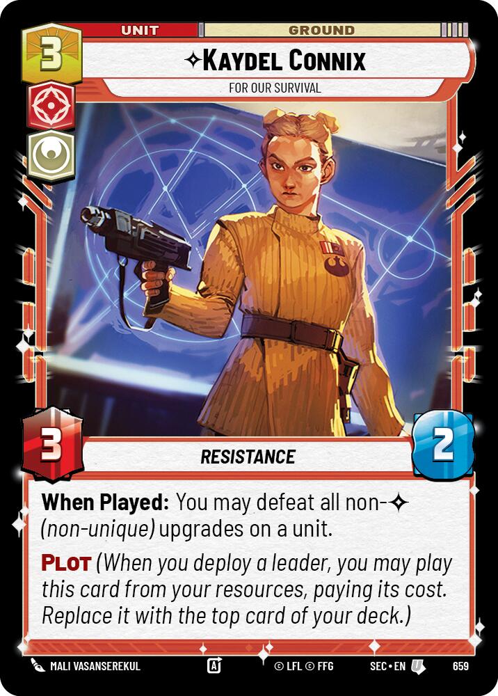 Kaydel Connix - For Our Survival (Foil) (659) (659) [Secrets of Power] | Shuffle n Cut Hobbies & Games