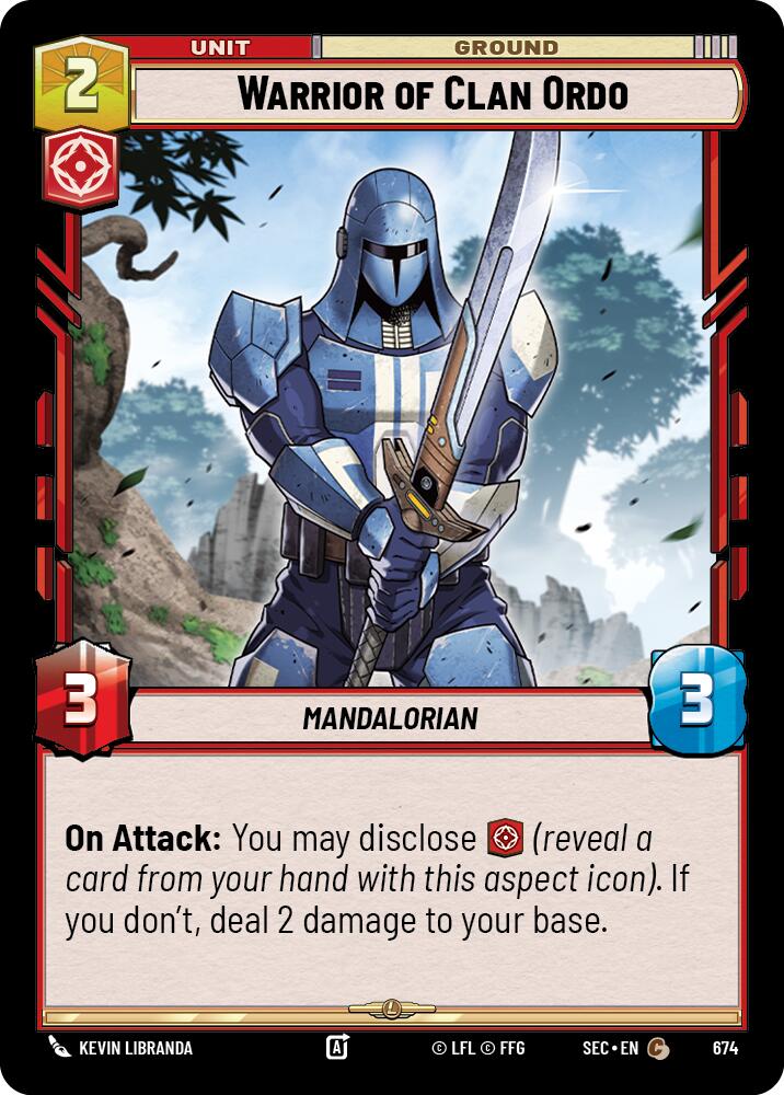 Warrior of Clan Ordo (674) (Foil) (674) [Secrets of Power] | Shuffle n Cut Hobbies & Games