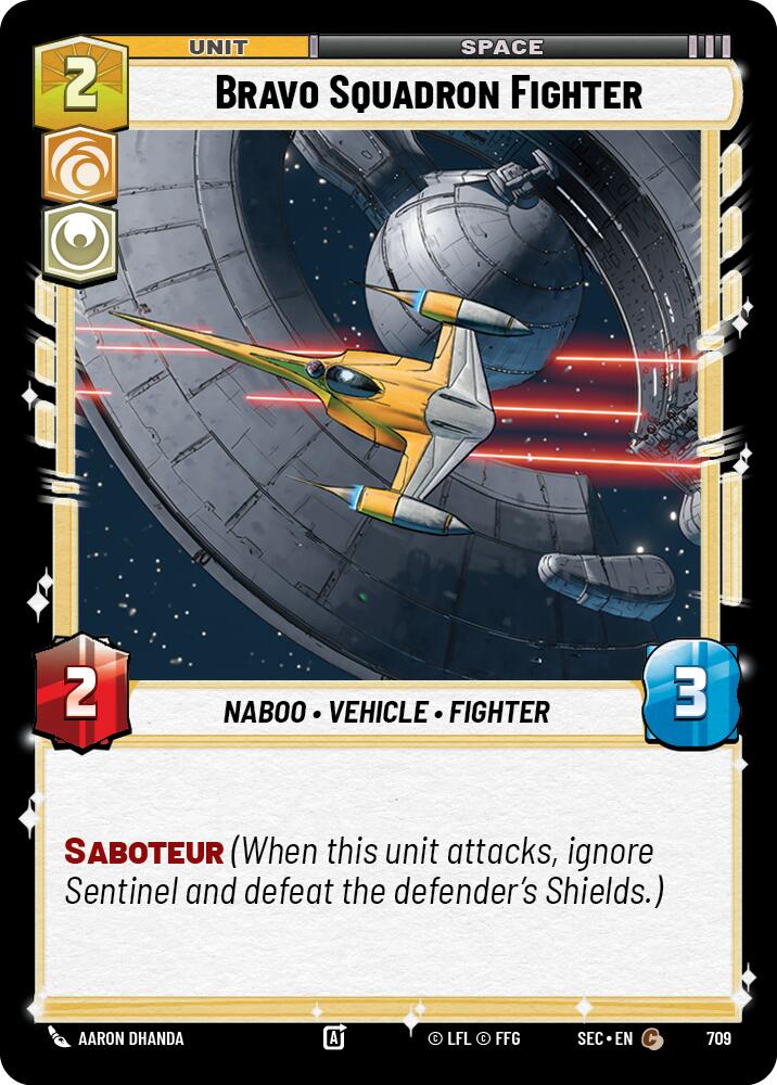 Bravo Squadron Fighter (709) (Foil) (709) [Secrets of Power] | Shuffle n Cut Hobbies & Games