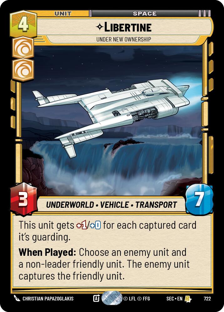 Libertine - Under New Ownership (Foil) (722) (722) [Secrets of Power] | Shuffle n Cut Hobbies & Games