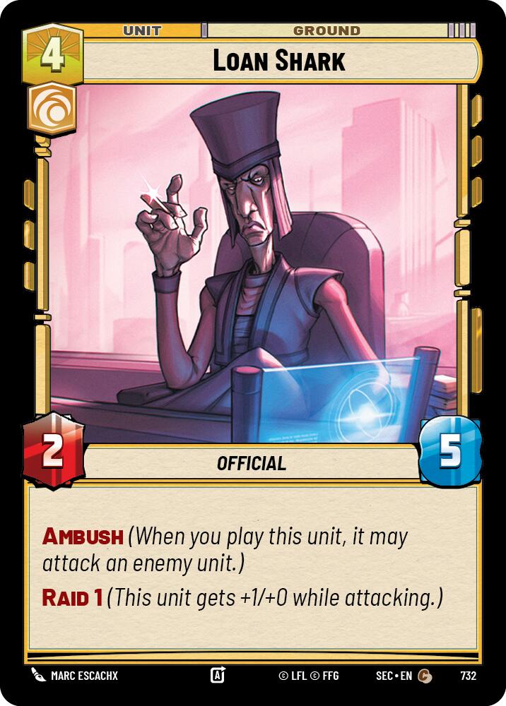 Loan Shark (732) (Foil) (732) [Secrets of Power] | Shuffle n Cut Hobbies & Games