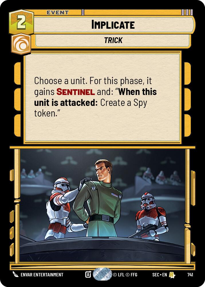 Implicate (741) (Foil) (741) [Secrets of Power] | Shuffle n Cut Hobbies & Games