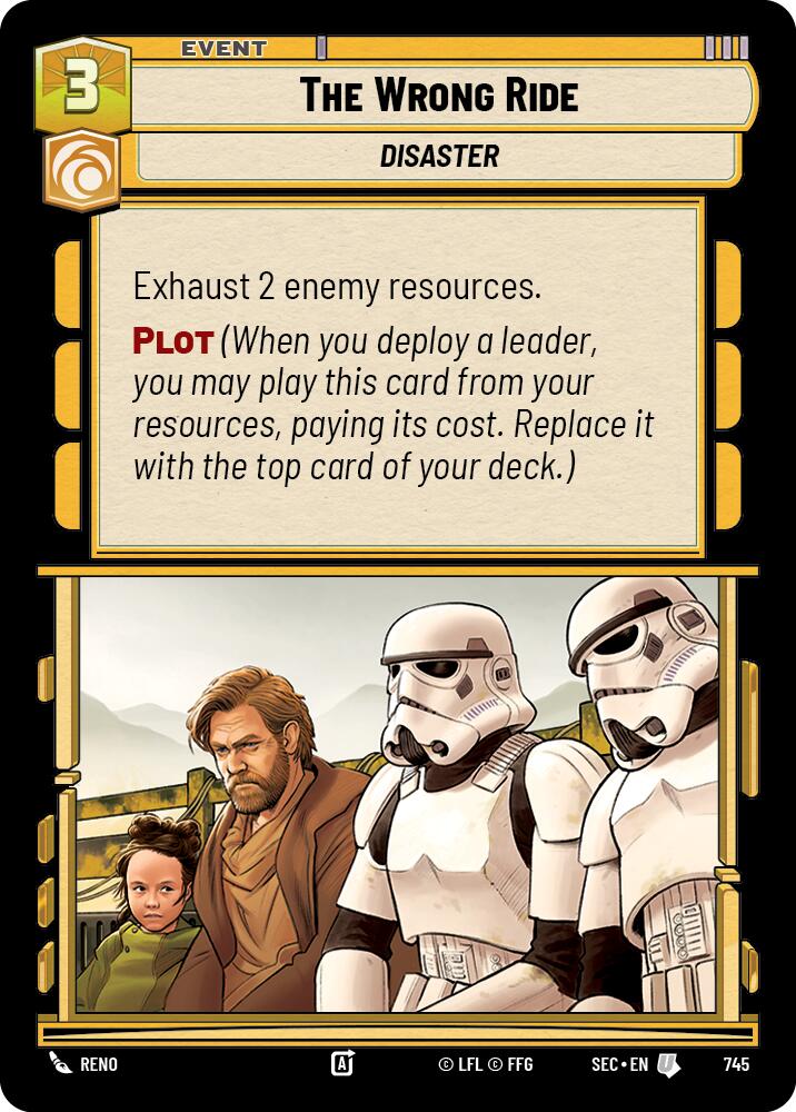 The Wrong Ride (745) (Foil) (745) [Secrets of Power] | Shuffle n Cut Hobbies & Games