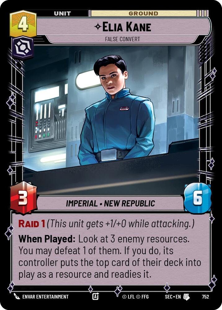 Elia Kane - False Convert (Foil) (752) (752) [Secrets of Power] | Shuffle n Cut Hobbies & Games