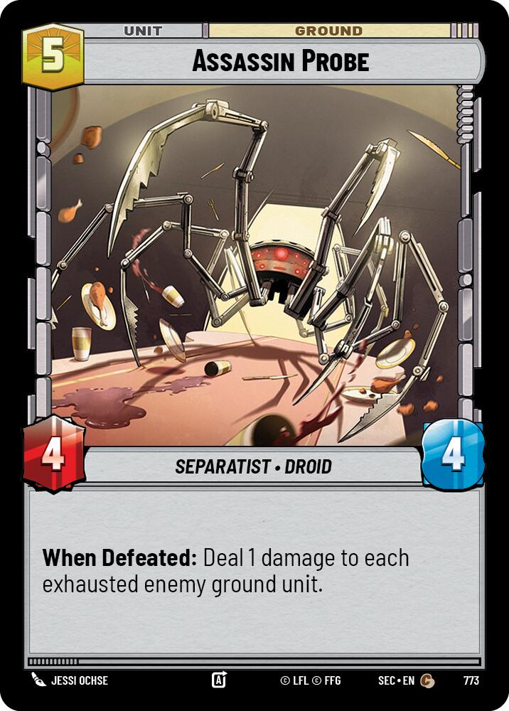 Assassin Probe (773) (Foil) (773) [Secrets of Power] | Shuffle n Cut Hobbies & Games