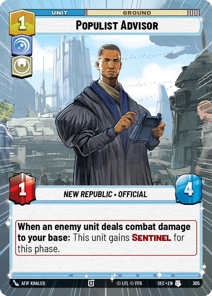 Populist Advisor (305) (Hyperspace) (305) [Secrets of Power] | Shuffle n Cut Hobbies & Games