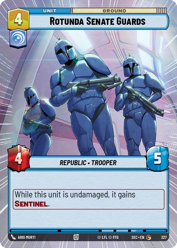 Rotunda Senate Guards (327) (Hyperspace) (327) [Secrets of Power] | Shuffle n Cut Hobbies & Games