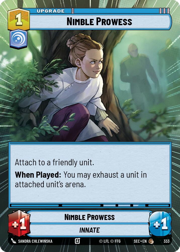Nimble Prowess (333) (Hyperspace) (333) [Secrets of Power] | Shuffle n Cut Hobbies & Games