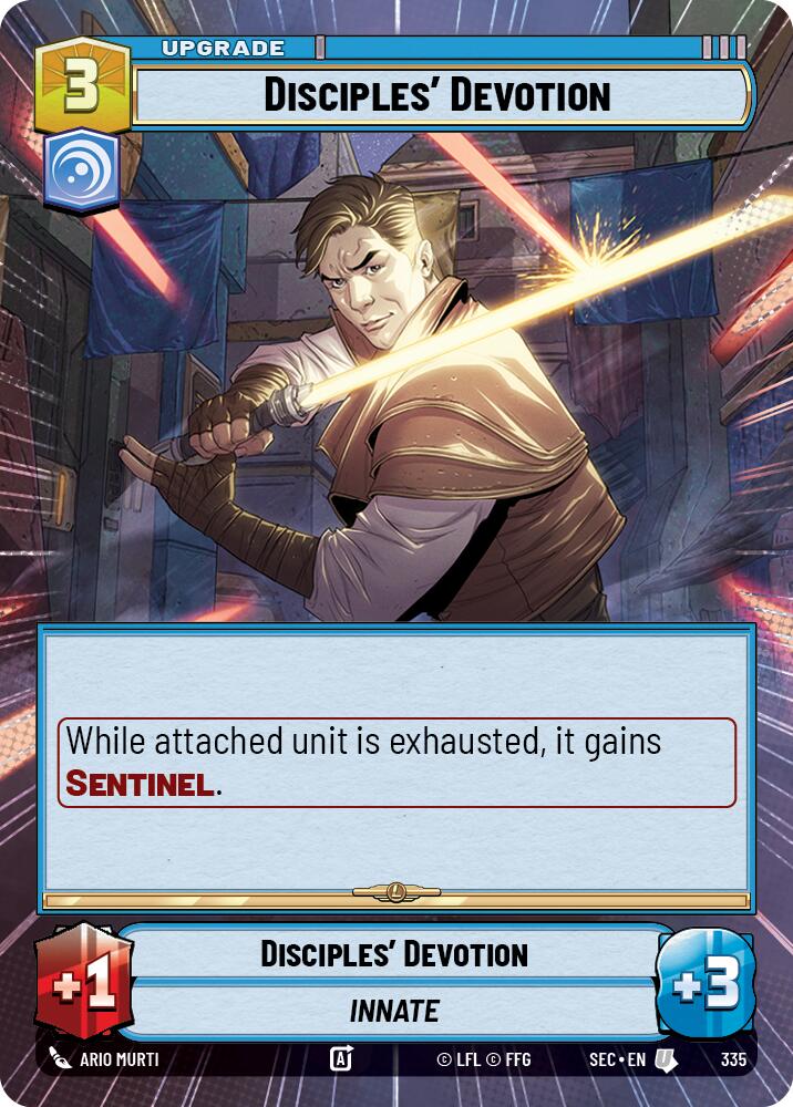 Disciples' Devotion (335) (Hyperspace) (335) [Secrets of Power] | Shuffle n Cut Hobbies & Games