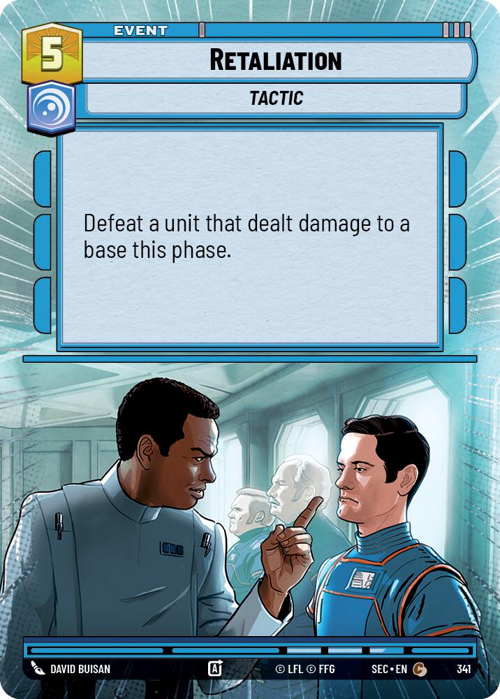Retaliation (341) (Hyperspace) (341) [Secrets of Power] | Shuffle n Cut Hobbies & Games