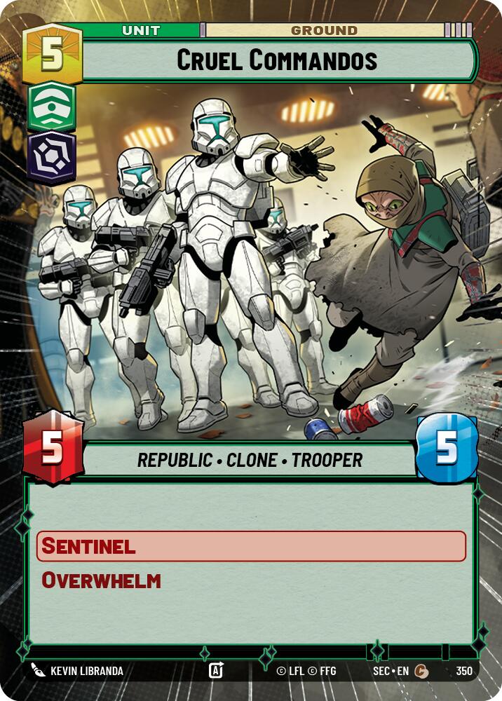 Cruel Commandos (350) (Hyperspace) (350) [Secrets of Power] | Shuffle n Cut Hobbies & Games