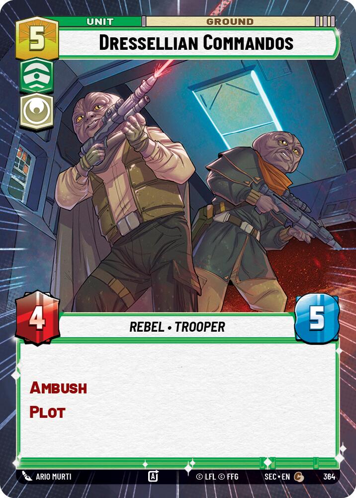 Dressellian Commandos (364) (Hyperspace) (364) [Secrets of Power] | Shuffle n Cut Hobbies & Games