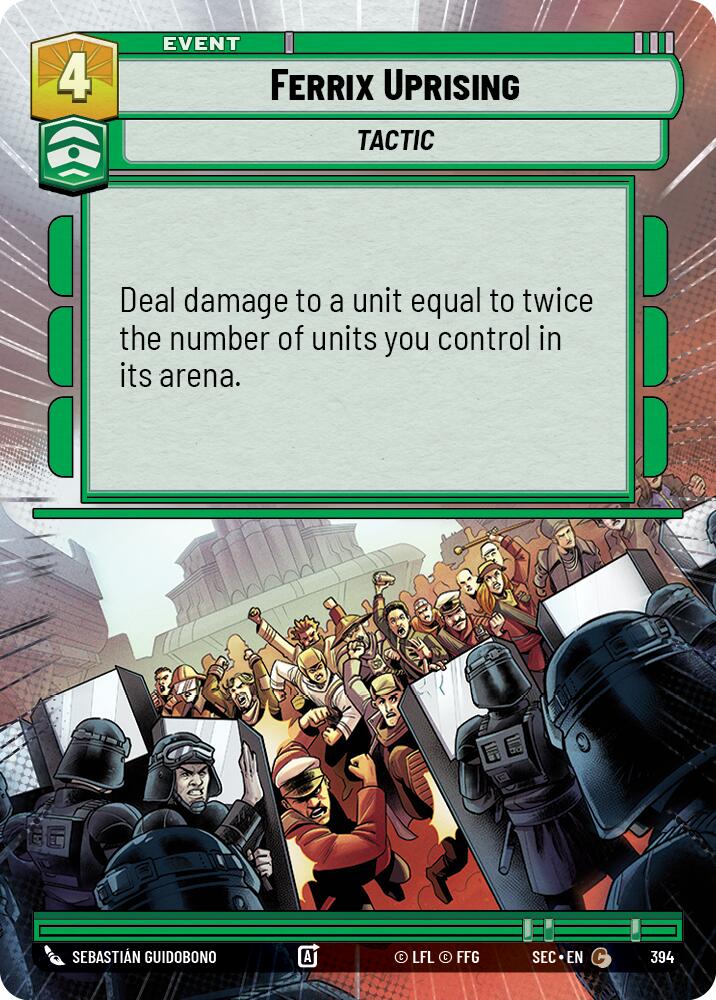 Ferrix Uprising (394) (Hyperspace) (394) [Secrets of Power] | Shuffle n Cut Hobbies & Games