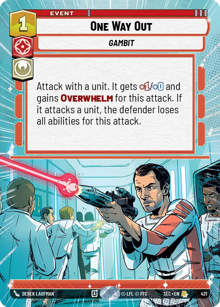 One Way Out (421) (Hyperspace) (421) [Secrets of Power] | Shuffle n Cut Hobbies & Games