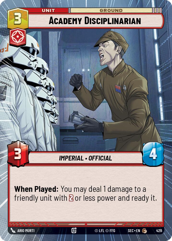 Academy Disciplinarian (429) (Hyperspace) (429) [Secrets of Power] | Shuffle n Cut Hobbies & Games