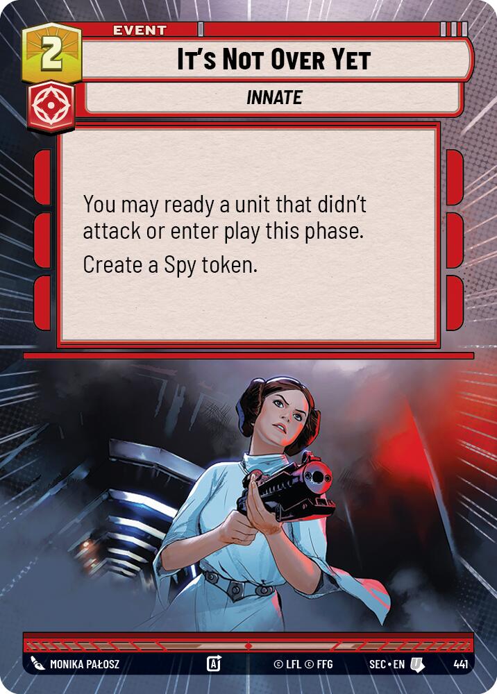It's Not Over Yet (441) (Hyperspace) (441) [Secrets of Power] | Shuffle n Cut Hobbies & Games