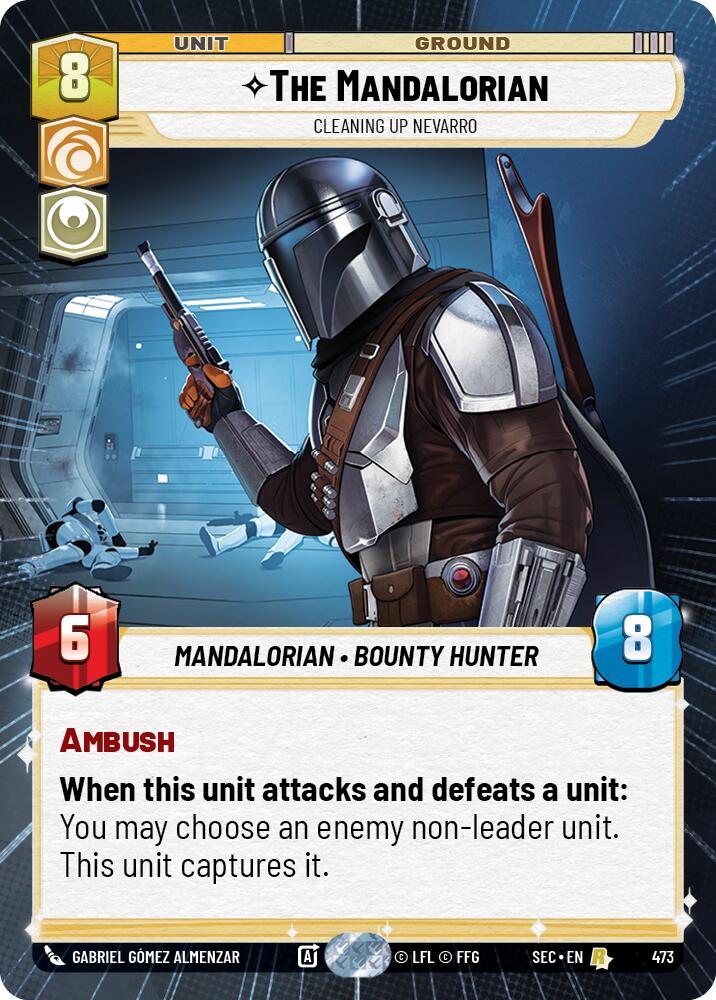 The Mandalorian - Cleaning up Nevarro (Hyperspace) (473) (473) [Secrets of Power] | Shuffle n Cut Hobbies & Games
