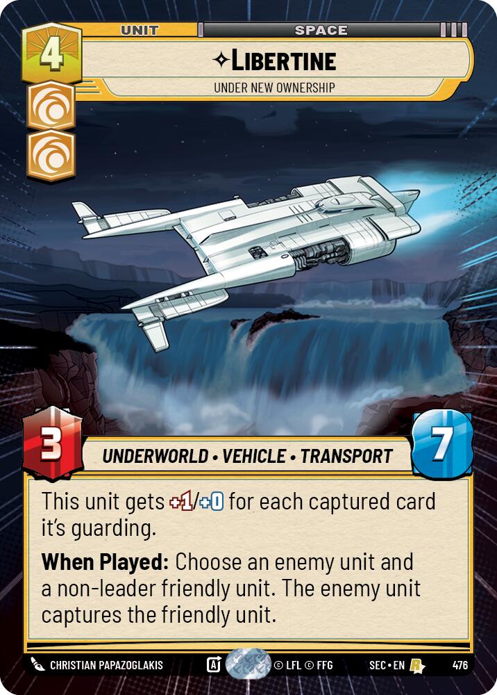 Libertine - Under New Ownership (Hyperspace) (476) (476) [Secrets of Power] | Shuffle n Cut Hobbies & Games