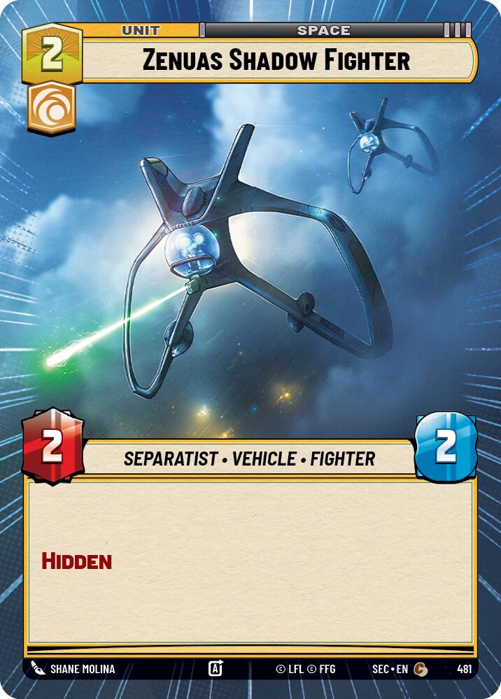Zenuas Shadow Fighter (481) (Hyperspace) (481) [Secrets of Power] | Shuffle n Cut Hobbies & Games