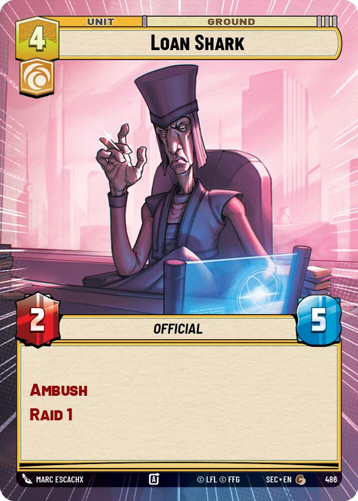 Loan Shark (486) (Hyperspace) (486) [Secrets of Power] | Shuffle n Cut Hobbies & Games