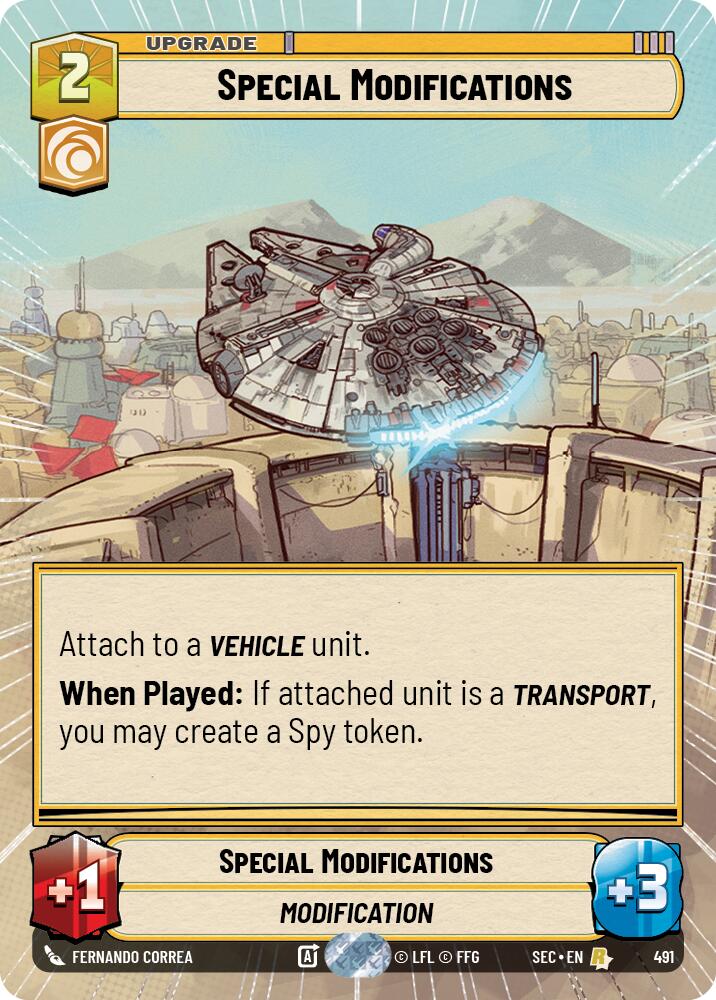 Special Modifications (491) (Hyperspace) (491) [Secrets of Power] | Shuffle n Cut Hobbies & Games