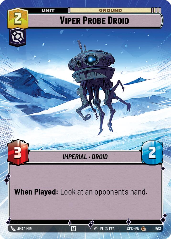 Viper Probe Droid (503) (Hyperspace) (503) [Secrets of Power] | Shuffle n Cut Hobbies & Games
