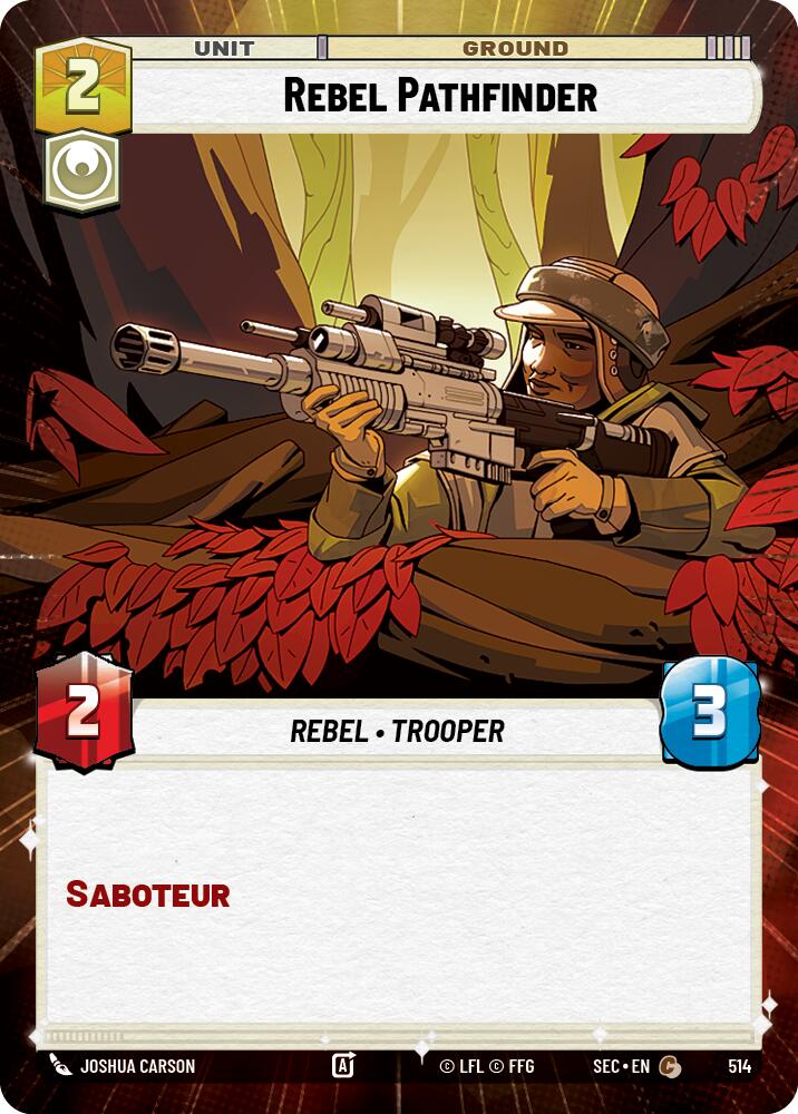Rebel Pathfinder (514) (Hyperspace) (514) [Secrets of Power] | Shuffle n Cut Hobbies & Games