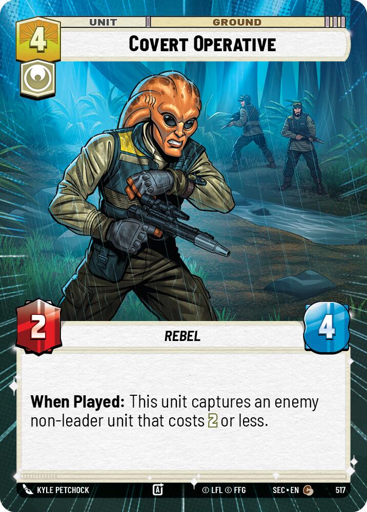 Covert Operative (517) (Hyperspace) (517) [Secrets of Power] | Shuffle n Cut Hobbies & Games