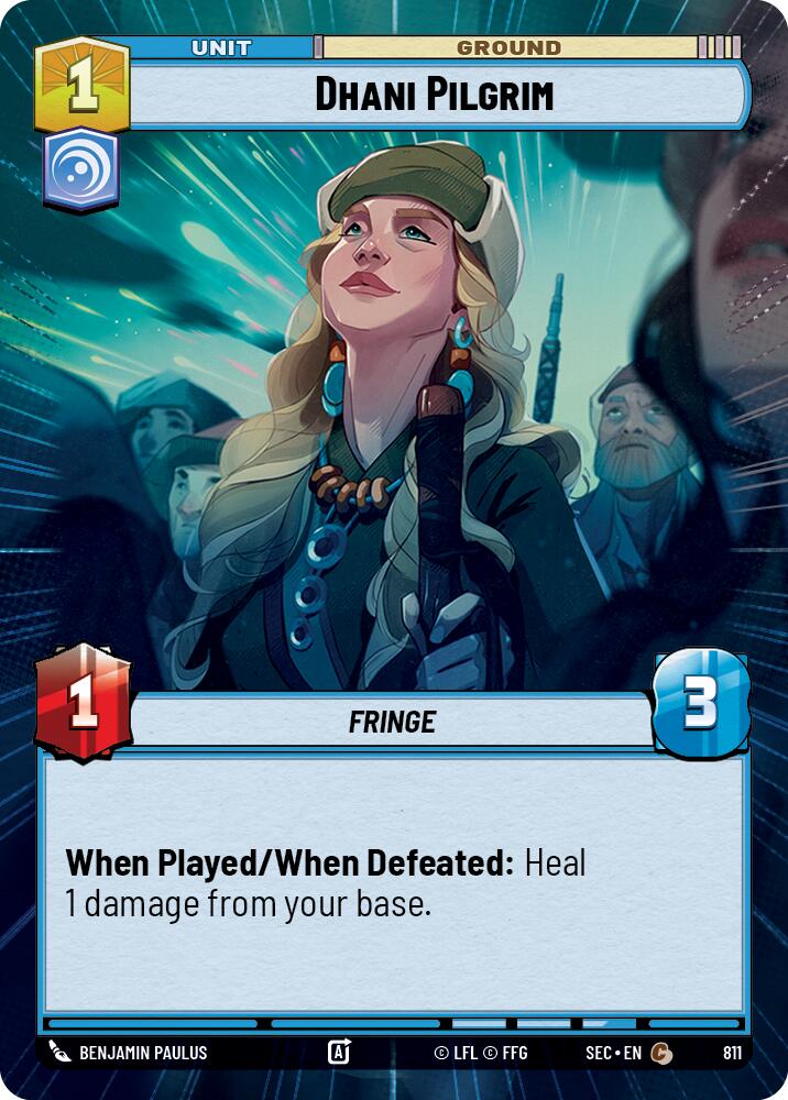 Dhani Pilgrim (811) (Hyperspace Foil) (811) [Secrets of Power] | Shuffle n Cut Hobbies & Games