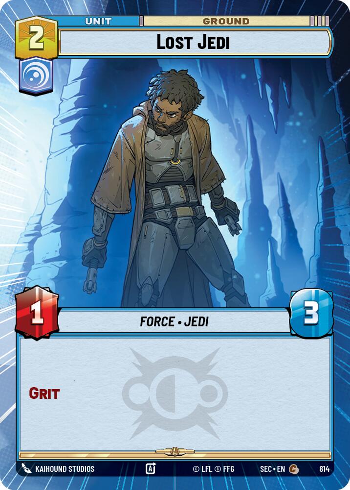 Lost Jedi (814) (Hyperspace Foil) (814) [Secrets of Power] | Shuffle n Cut Hobbies & Games
