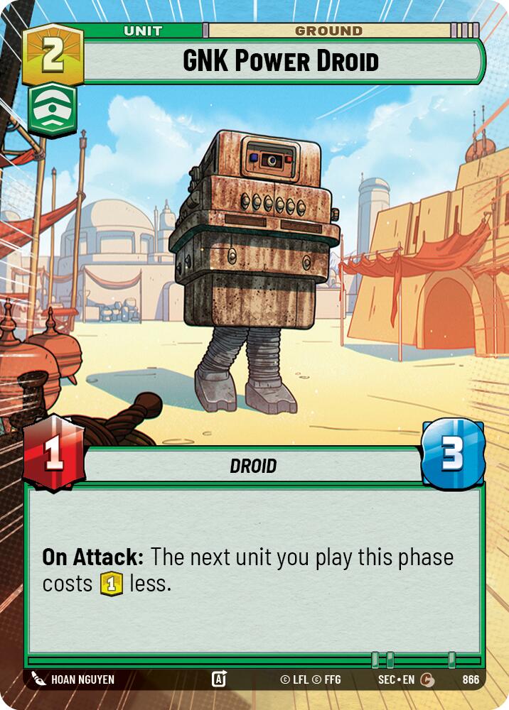 GNK Power Droid (866) (Hyperspace Foil) (866) [Secrets of Power] | Shuffle n Cut Hobbies & Games