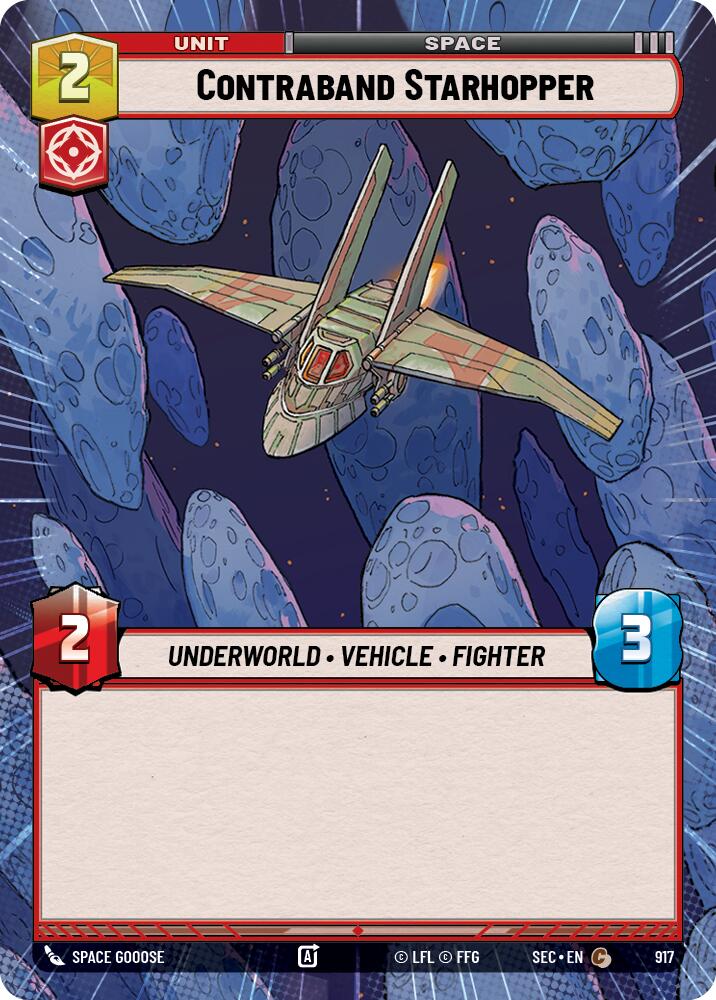 Contraband Starhopper (917) (Hyperspace Foil) (917) [Secrets of Power] | Shuffle n Cut Hobbies & Games