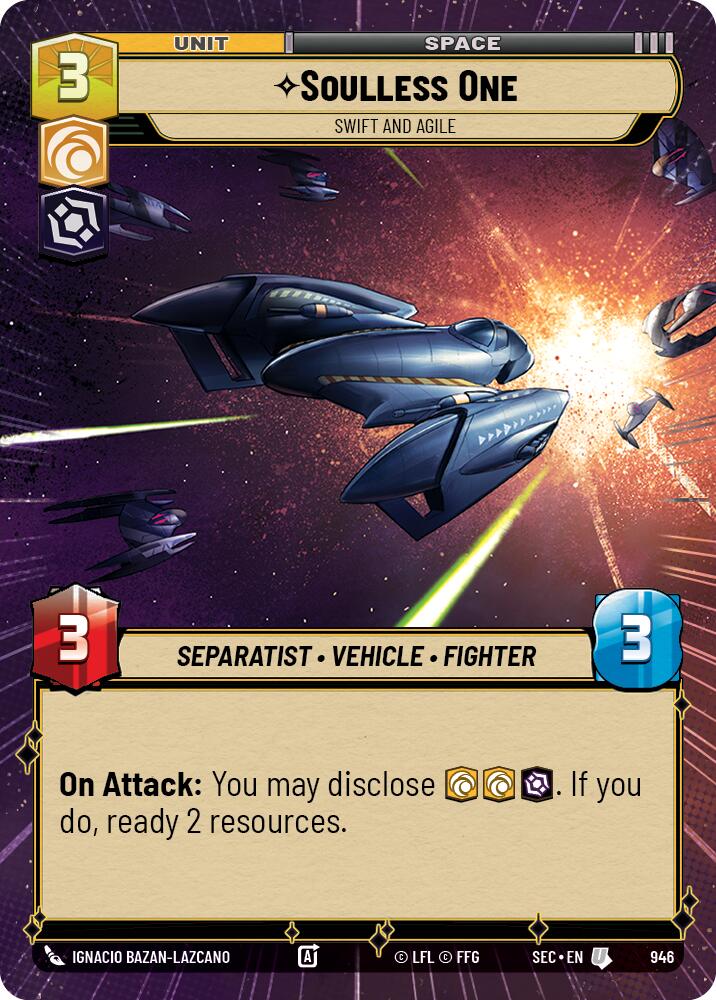 Soulless One - Swift and Agile (Hyperspace Foil) (946) (946) [Secrets of Power] | Shuffle n Cut Hobbies & Games