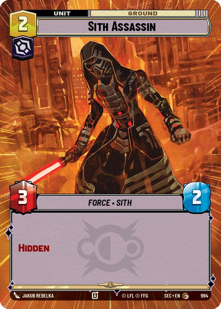 Sith Assassin (994) (Hyperspace Foil) (994) [Secrets of Power] | Shuffle n Cut Hobbies & Games