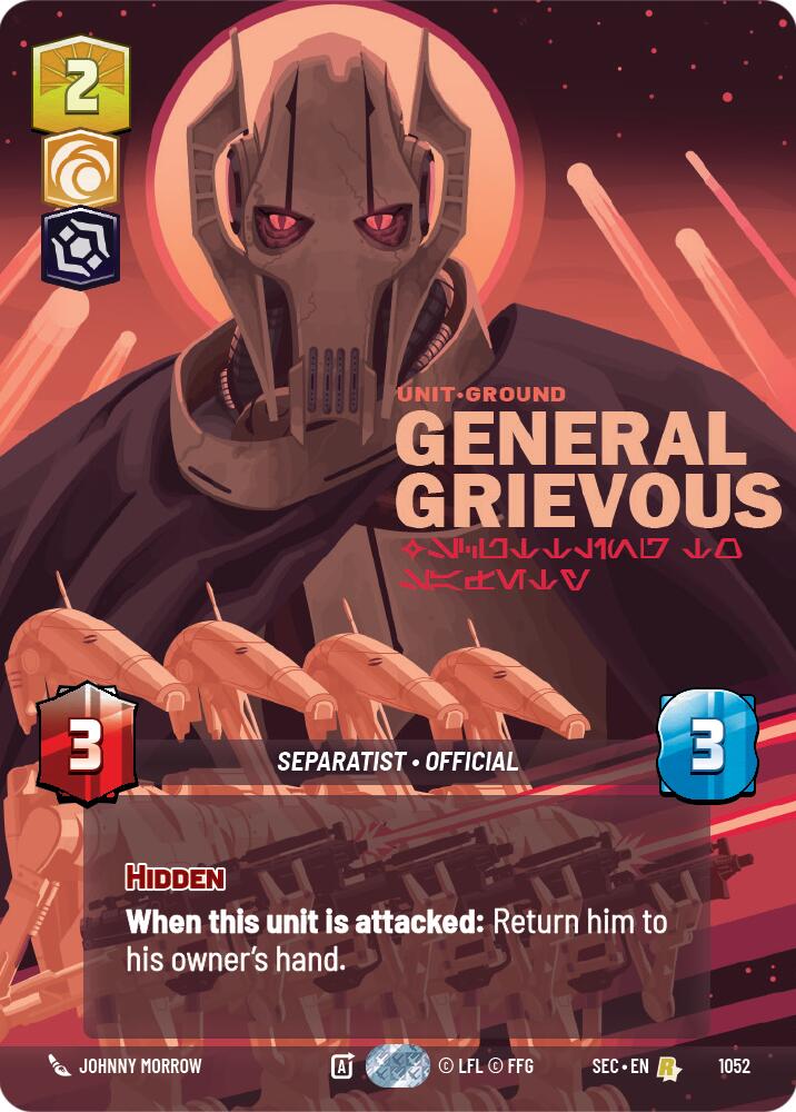 General Grievous - Scuttling to Safety (Prestige) (1052) (1052) [Secrets of Power] | Shuffle n Cut Hobbies & Games