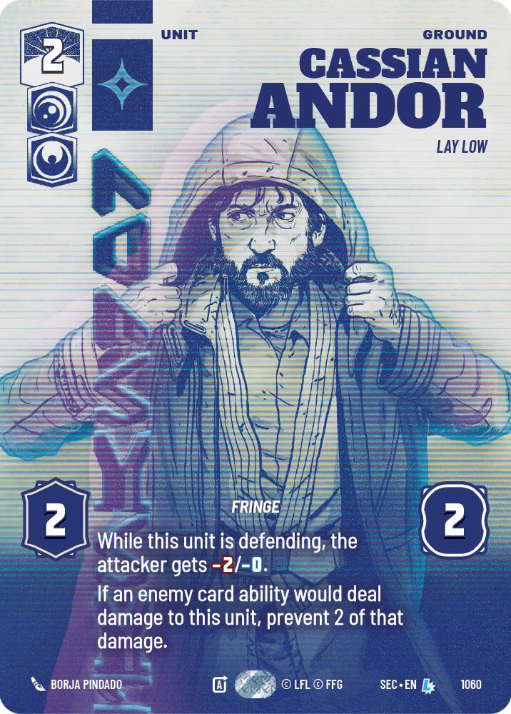 Cassian Andor - Lay Low (Prestige) (1060) (1060) [Secrets of Power] | Shuffle n Cut Hobbies & Games