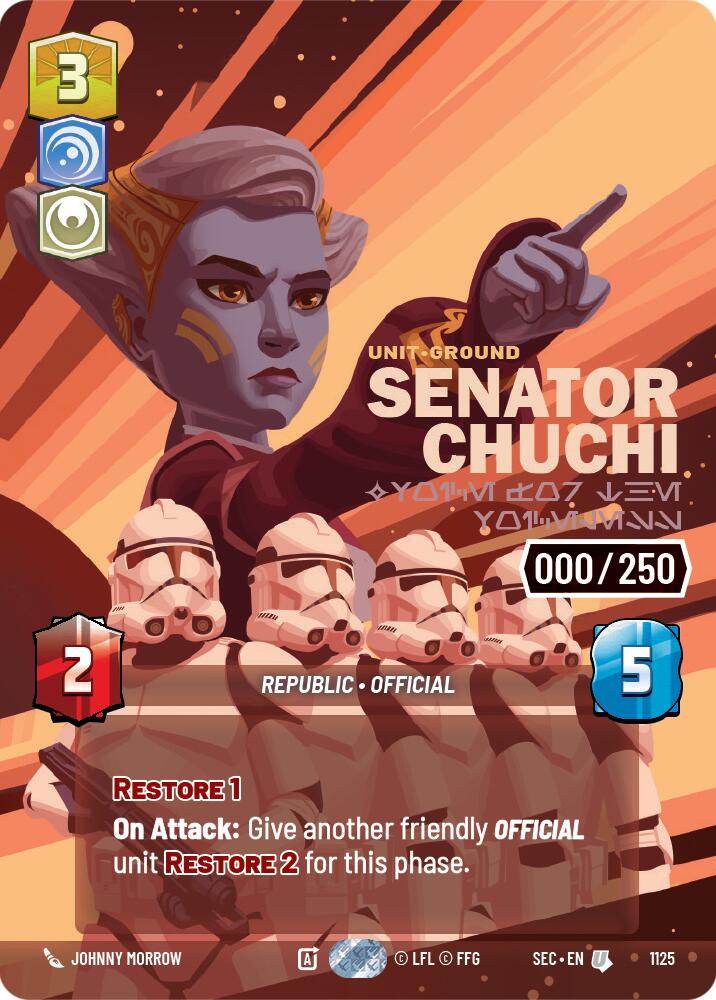 Senator Chuchi - Voice for the Voiceless (Serialized) (1125) (1125) [Secrets of Power] | Shuffle n Cut Hobbies & Games