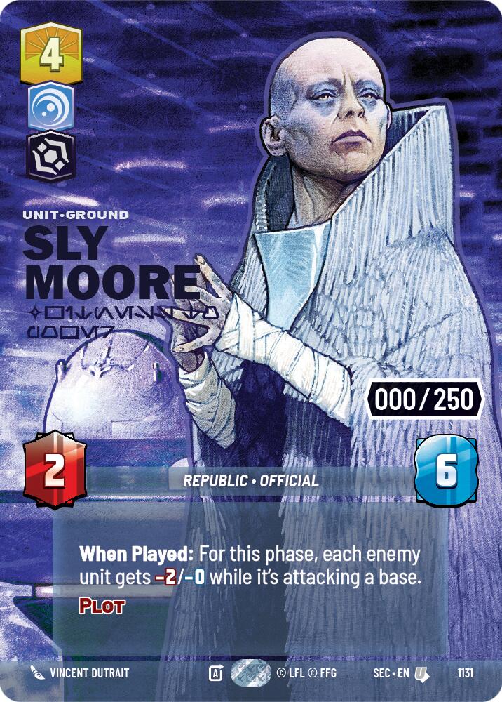 Sly Moore - Witness to Power (Serialized) (1131) (1131) [Secrets of Power] | Shuffle n Cut Hobbies & Games