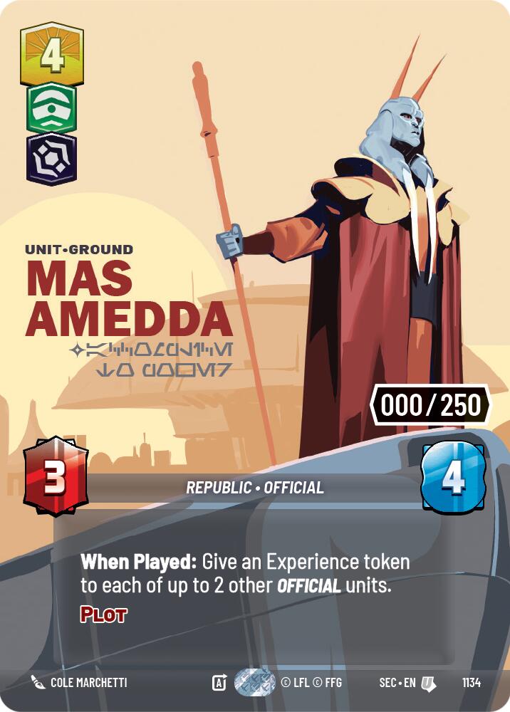 Mas Amedda - Accomplice to Power (Serialized) (1134) (1134) [Secrets of Power] | Shuffle n Cut Hobbies & Games