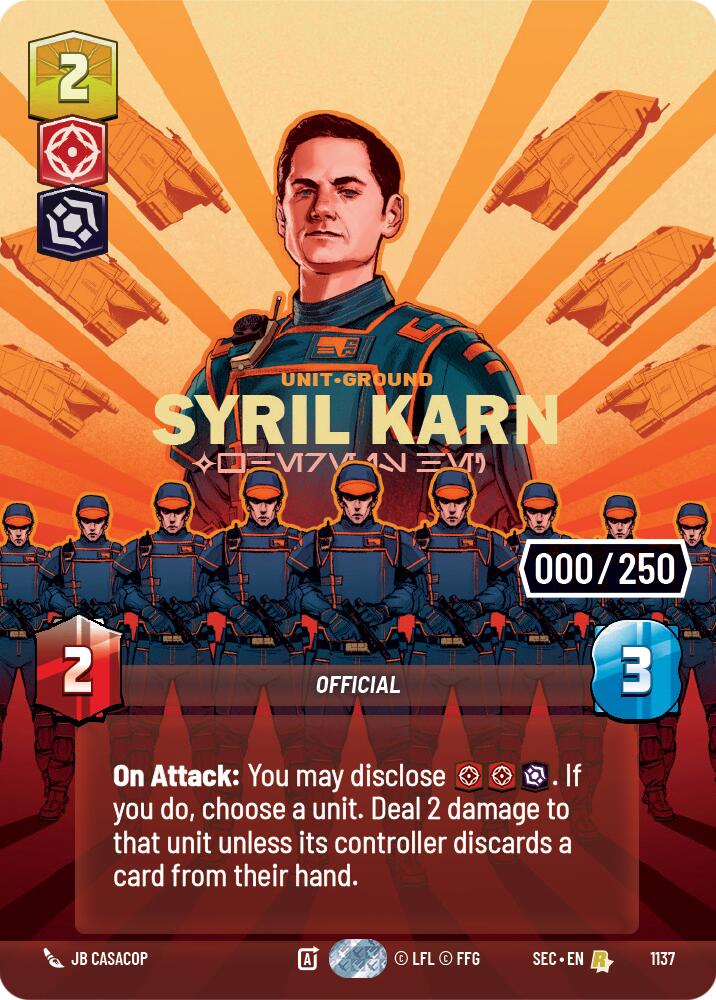 Syril Karn - Where Is He? (Serialized) (1137) (1137) [Secrets of Power] | Shuffle n Cut Hobbies & Games