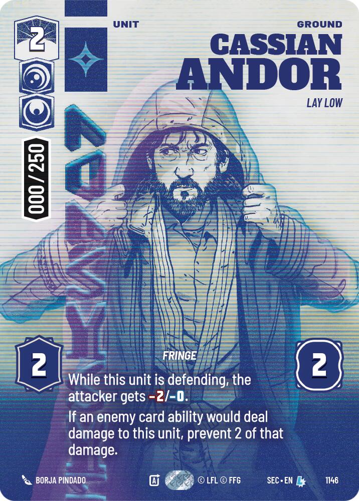 Cassian Andor - Lay Low (Serialized) (1146) (1146) [Secrets of Power] | Shuffle n Cut Hobbies & Games